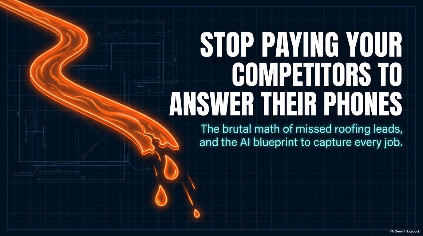 Slide 1: Stop paying your competitors to answer their phones